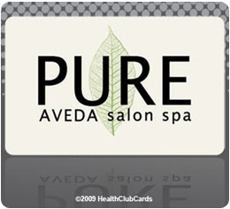 Pure Spa health membership card