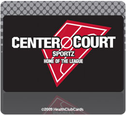 Center Court family membership card