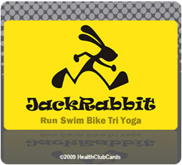 Jack Rabbit Yoga membership card