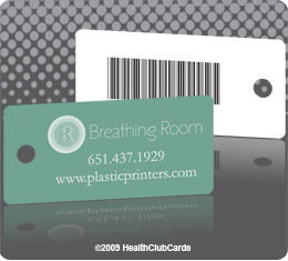Breathing mind and body membership key tag