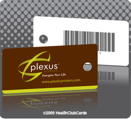 plexus plastic membership key tag